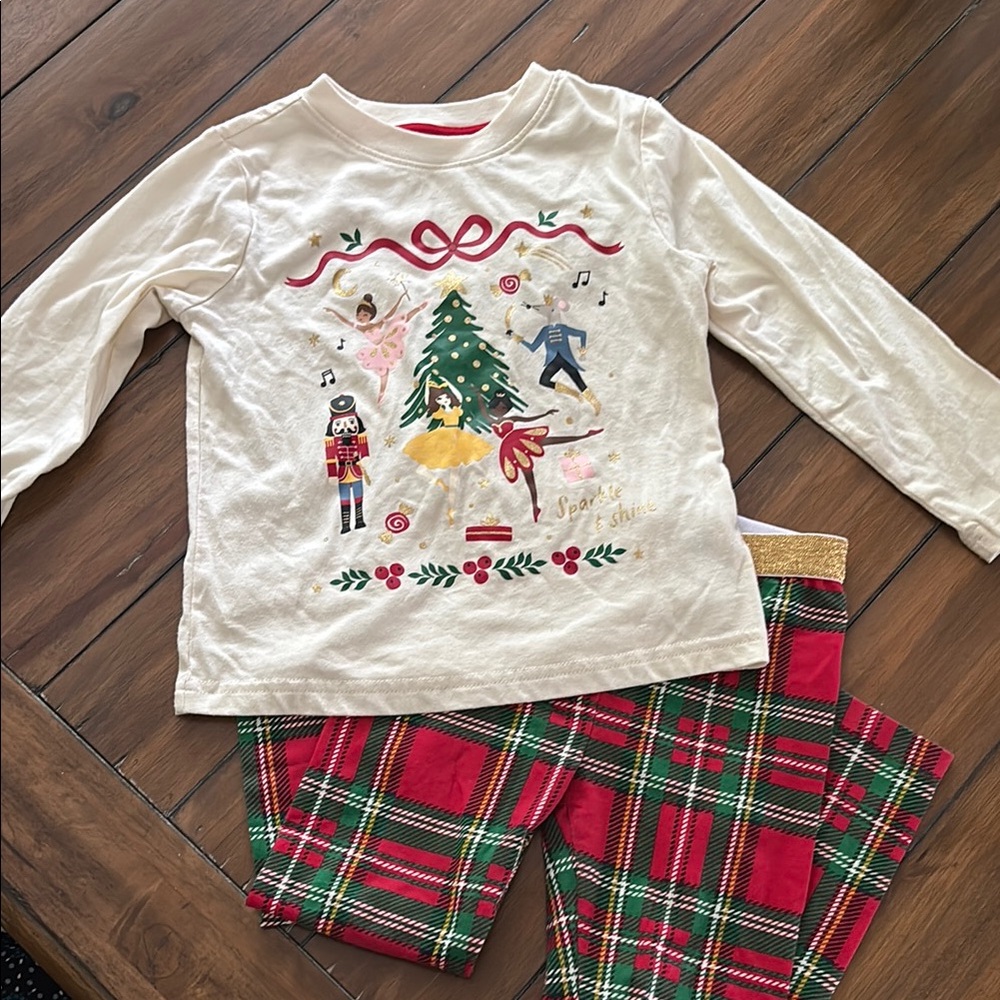 Carter's Cream and Red Holiday Set